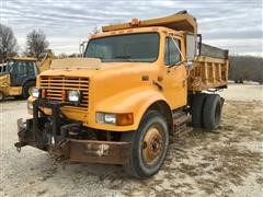 1997 International 4900 S/A Dump Truck & Plow (INOPERABLE) 