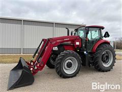 2020 Case IH 140 A MFWD Tractor W/Loader 