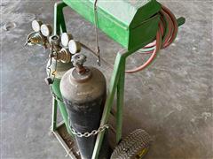 Oxy-Acetylene Cutting Set On Cart 