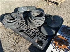 John Deere Planter Closing Wheels & Rubber Inserts 