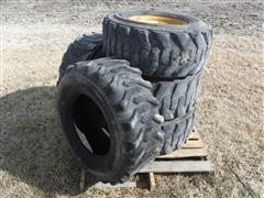 Caterpillar Wide Wall 12x16.5 Tires & 8 Bolt Wheels 