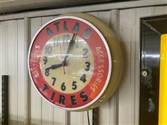 Atlas Lighted Clock 