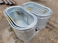 Behlen Galvanized Oblong Watering Tank 