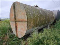 Horizontal Steel Tank On Skid 