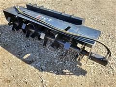 JCT Skid Steer Mount Tiller Attachment 