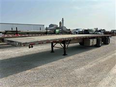 2015 Mac T/A Spread Axle Flatbed Trailer 