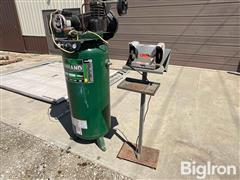 Air Compressor & Grinder 