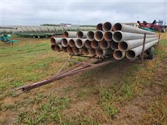 Aluminum Irrigation Pipe & S/A Trailer 