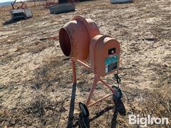 Central Machinery 3.5 CF Concrete Mixer 