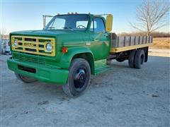 1973 GMC C6000 S/A Flatbed Dump Truck 