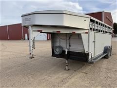 2008 Titan Rancher 20’ T/A Livestock Trailer 