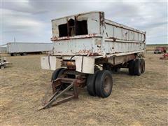 1958 Hobbs T/A End Dump Trailer W/Front Dolly 