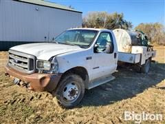 2000 Ford F550 Super Duty S/A Septic Pumping Truck 