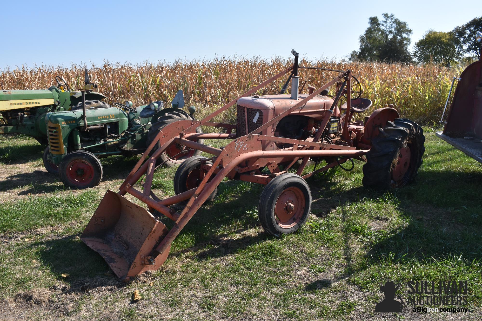 1952 Allis-Chalmers WD 2WD Tractor W/Loader 