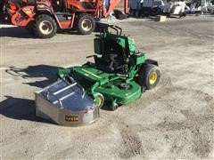 John Deere 667 Zero-Turn Stand-On Mower W/Grass Catcher 