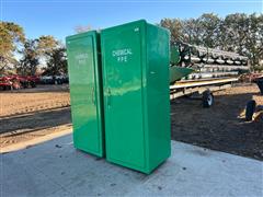 Large 2 Door Fiberglass Cabinet 