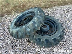 Allis-Chalmers 14.9-24 Tires & Spoked Rims 