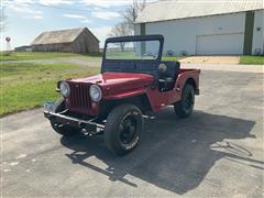 1953 Jeep Willy's Classic Vehicle 