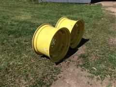 John Deere 15”x24” Steel Tractor Rims 