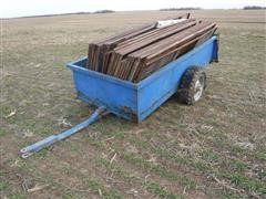 Livestock Panels & 2 Wheel Trailer 