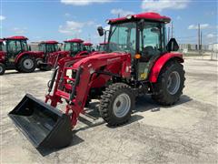 2023 Mahindra 2670 PST CAB Compact Utility Tractor W/Loader 