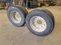 Michelin 445/50R22.5 Super Single Tires/Rims 