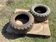 Armor/ Skid Master 10/16.5 Farm Tires & Rims 