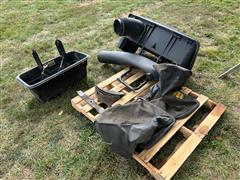 John Deere Lawn Tractor Bagger/Mulcher/Blades & Dump Box 