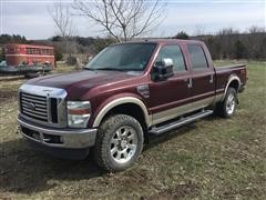 2009 Ford Super Duty F250 4x4 Crew Cab Pickup (INOPERABLE) 