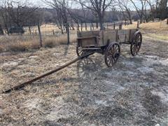 Antique Horse Drawn Wagon 