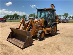 2014 Case 580 Super N 4x4 Loader Backhoe W/4-IN-1 Bucket & Extendahoe 