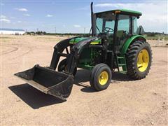 2007 John Deere 6403 2WD Tractor W/Loader 