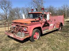 1963 Chevrolet S/A Fire Truck 