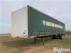 1999 Nu Van NVF-48102 T/A Curtain Side Trailer 