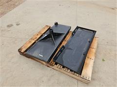 Wemco Hitch Receiver Skid Steer Attachment 