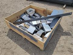 Angle Iron Brackets, Trim And Steel Plates 