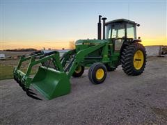 1985 John Deere 4250 2WD Tractor W/Loader 