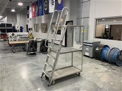 Rol-Away S-5-1-3 Stock Picker Ladder Cart 