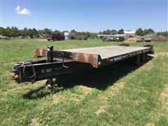 2000 Towmaster T/A Flatbed Trailer 
