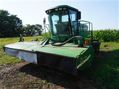 2000 John Deere 4990 Windrower W/990 14.5' Rotary Impeller Header 