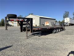 2009 Donahue 812-29 Expandable Tri/A Equipment Trailer 