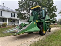 1974 John Deere 3300 2WD Combine W/Header 