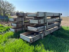 Wood Feed Bunks 