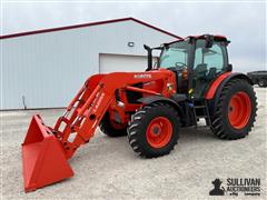 2019 Kubota M6-141 MFWD Tractor W/Loader 