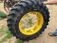 Firestone 380/85R30 Tractor Tire & Rim 