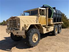 1990 BMY M923A2 T/A 6x6 Water Truck 