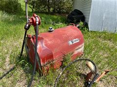 100 Gallon Fuel Tank W/Hand Pump 