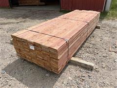 1" X 6" X 10' #1 Cedar Lumber 