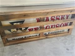 Massey Ferguson Original Farm Implement Sign 