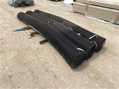 1" X 120" X 25' KK Black Mini Mesh Chain Link Material 